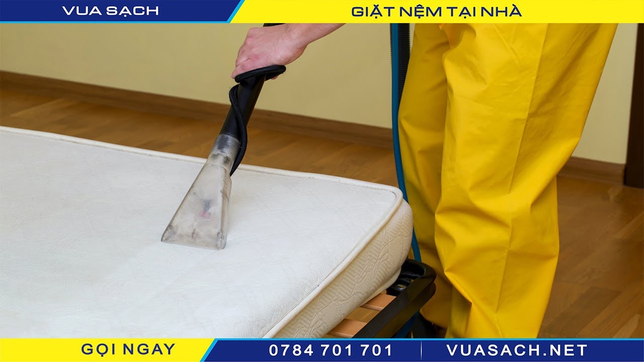 Giặt Nệm Tại Nhà TPHCM | Sạch Bẩn 99% - Giá Tốt Hôm Nay YouTube Video