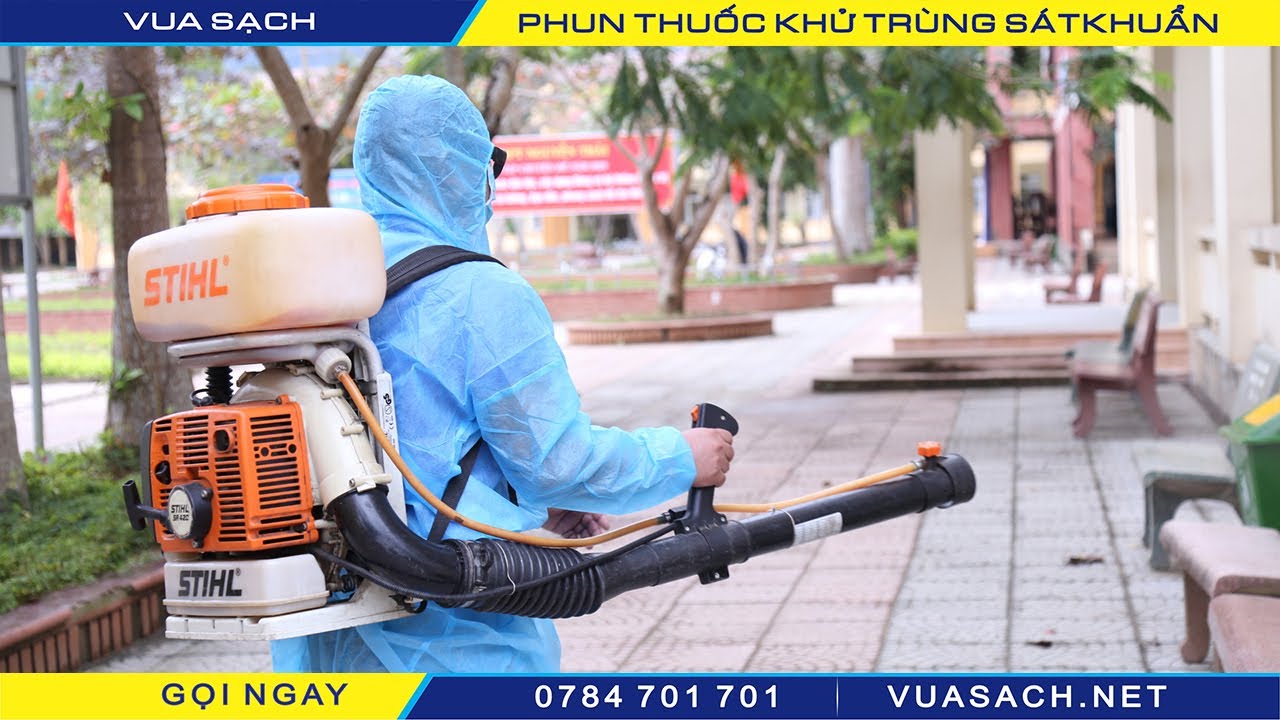 Phun khử khuẩn quận cẩm lệ - vua sạch giá ngon 09/2025 Youtube video