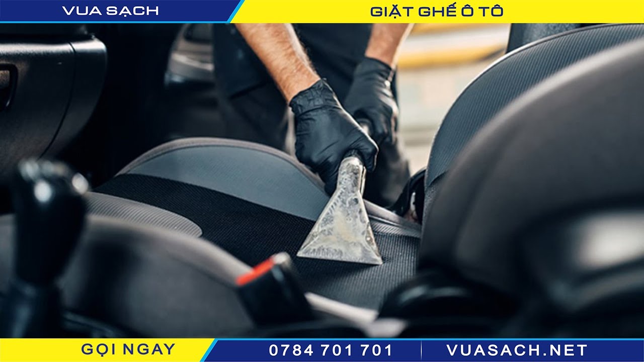 Giặt ghế ô tô hòa vang - vua sạch giá ngon 09/2025 Youtube video