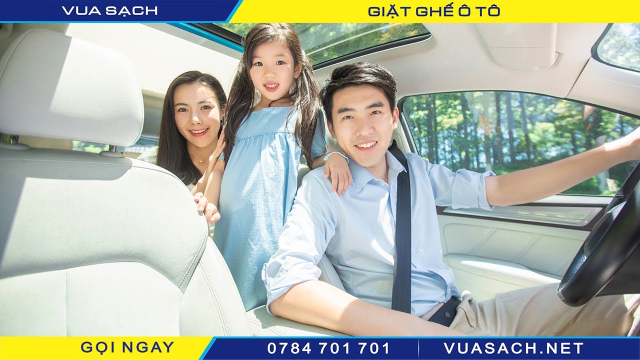 Giặt ghế ô tô hòa vang - vua sạch giá ngon 09/2025 Youtube video